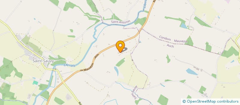 localisation de l'entreprise SCEA D ENDUHORT  SAINT-SAUVY