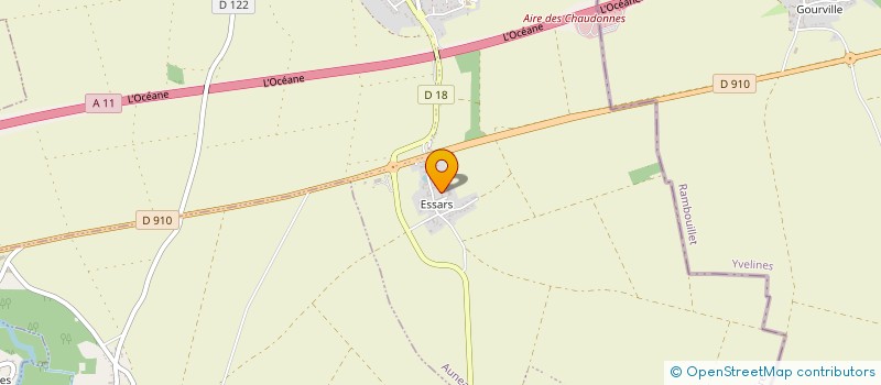 localisation de l'entreprise SCEA D'ESSARS à AUNEAU-BLEURY-SAINT-SYMPHORIEN
