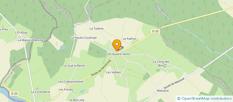 localisation de l'entreprise SCEA D'HERISSE à MANOU