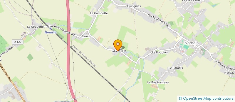 localisation de l'entreprise SCEA D'HERY  NOMAIN