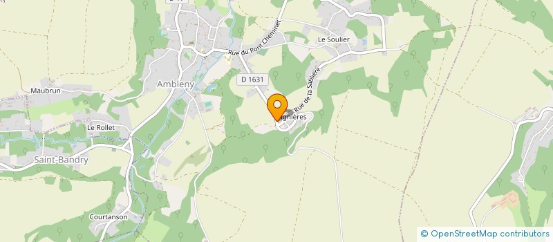 localisation de l'entreprise SCEA D HYGNIERES à AMBLENY