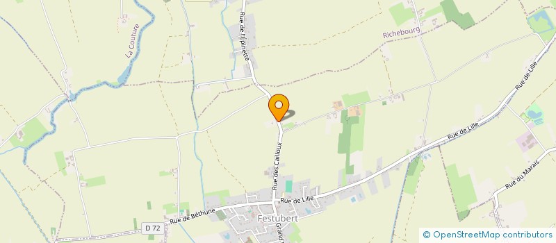 localisation de l'entreprise SCEA D'ILEA  FESTUBERT