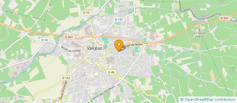 localisation de l'entreprise SCEA D.K.J à VALREAS