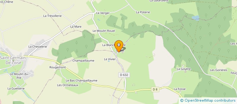 localisation de l'entreprise SCEA D'OLIVET à SAINT-MARD-DE-RENO