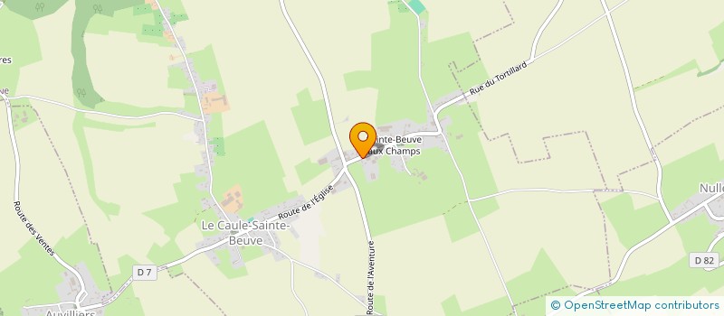 localisation de l'entreprise SCEA DARTOIS AMB à LE CAULE-SAINTE-BEUVE