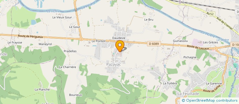 localisation de l'entreprise SCEA DASCHIER VEDRENNE à LES COTEAUX PERIGOURDINS