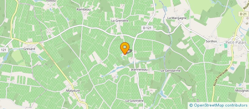 localisation de l'entreprise SCEA DAUBECH-LAREDO à LUSSAC