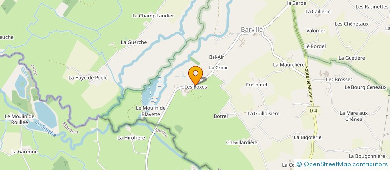 localisation de l'entreprise SCEA DE BARVILLE - HARAS DE PONFLOT à BARVILLE