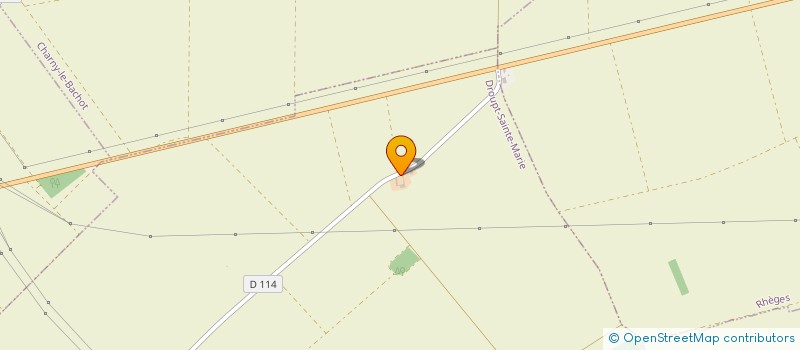 localisation de l'entreprise SCEA DE BEAULIEU  DROUPT-SAINTE-MARIE