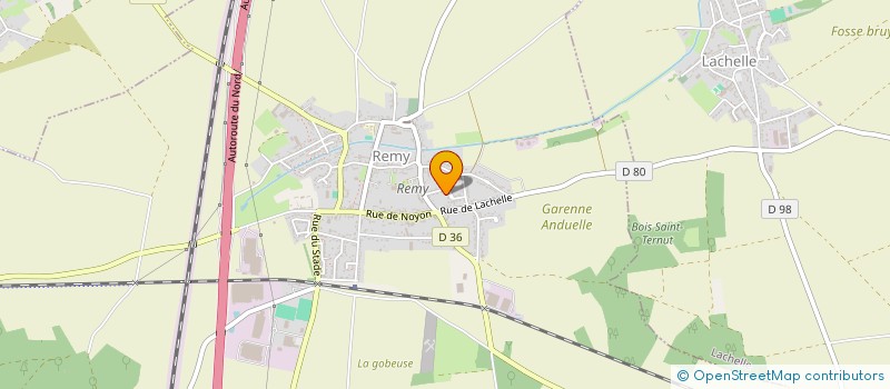 localisation de l'entreprise SCEA DE BEAUMANOIR  REMY