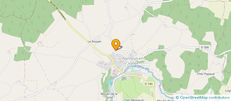 localisation de l'entreprise SCEA DE BEAUREGARD à BERNAC