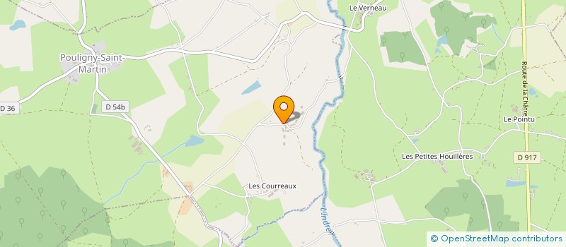 localisation de l'entreprise SCEA DE BEJON à POULIGNY-SAINT-MARTIN