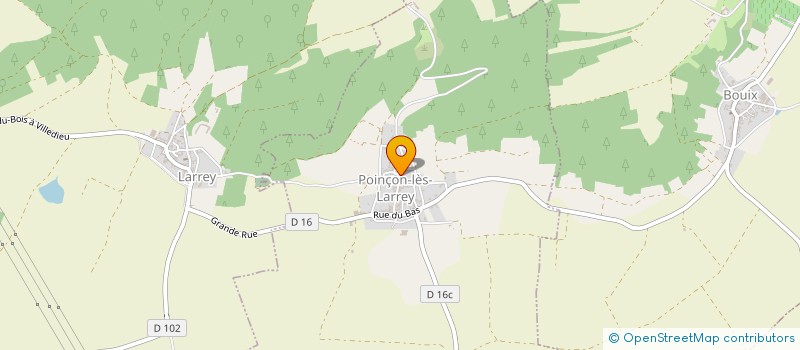 localisation de l'entreprise SCEA DE BELLE CHAUME à LAIGNES