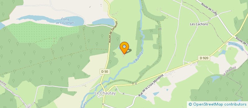 localisation de l'entreprise SCEA DE BERNAY  LE CHAUTAY