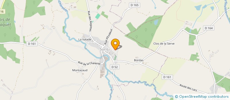 localisation de l'entreprise SCEA DE BESSOUS à TERRES-DE-HAUTE-CHARENTE