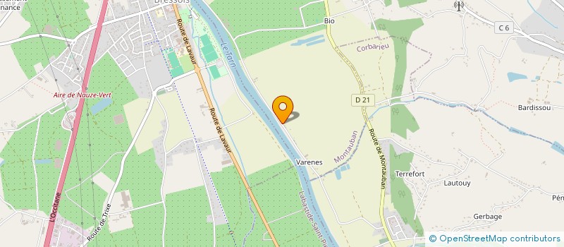 localisation de l'entreprise SCEA DE BIO à MONTAUBAN
