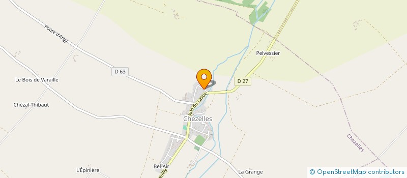 localisation de l'entreprise SCEA DE BOIS RAVEAU à CHEZELLES