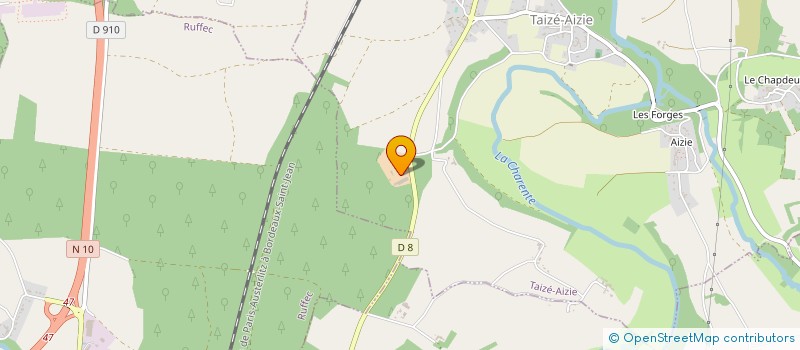 localisation de l'entreprise SCEA DE BOIS VERT à TAIZE-AIZIE