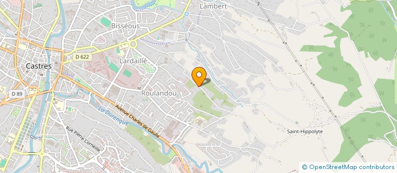 localisation de l'entreprise SCEA DE BOIVILLE  CASTRES