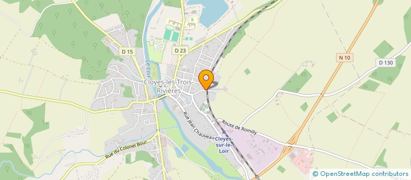 localisation de l'entreprise SCEA DE BOUVILLE à CLOYES-LES-TROIS-RIVIERES