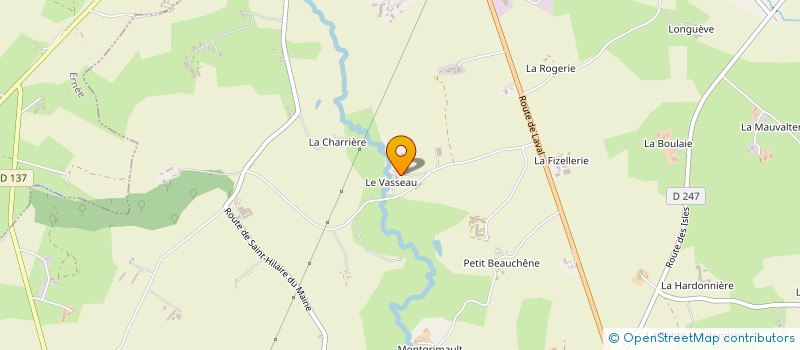 localisation de l'entreprise SCEA DE BRANCHE  MONTENAY