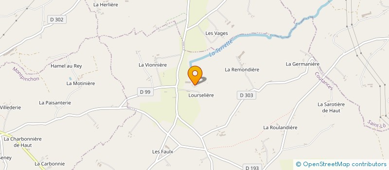 localisation de l'entreprise SCEA DE BRAY à CERISY-LA-SALLE