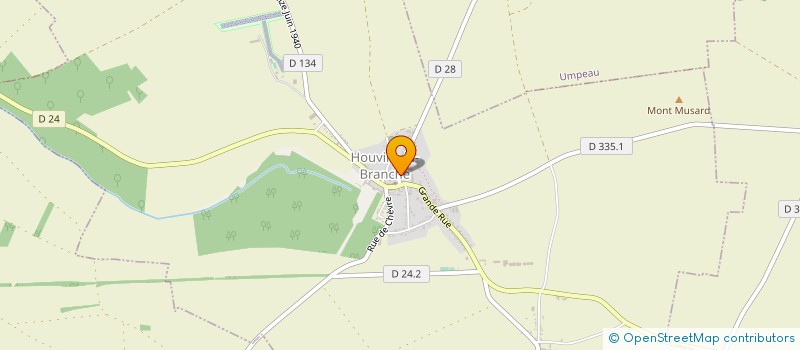 localisation de l'entreprise SCEA DE BULAS à HOUVILLE-LA-BRANCHE