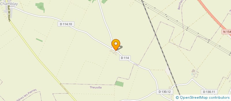 localisation de l'entreprise SCEA DE BUSSAY à BERCHERES-LES-PIERRES