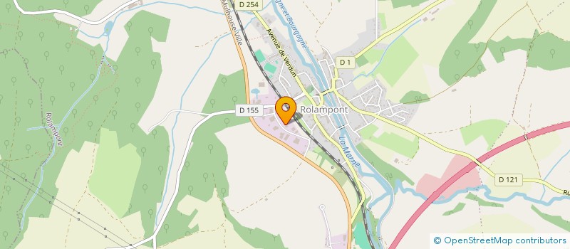 localisation de l'entreprise SCEA DE CHAMPOLET à ROLAMPONT