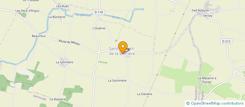 localisation de l'entreprise SCEA DE CHANTEMERLE ET DES SUIRES à CHANTEMERLE-SUR-LA-SOIE