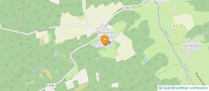 localisation de l'entreprise SCEA DE CHANVRIEULLES à MOIREMONT