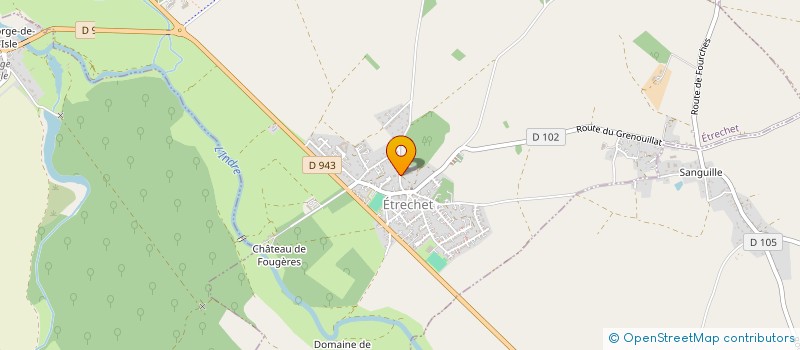 localisation de l'entreprise SCEA DE CHATEAUFORT à ETRECHET