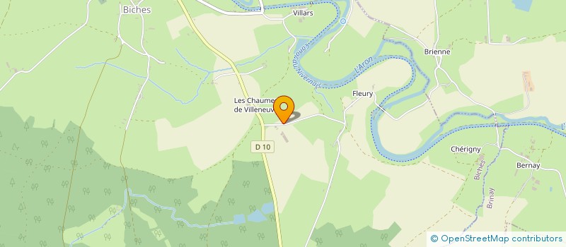localisation de l'entreprise SCEA DE CHERIGNY à BICHES