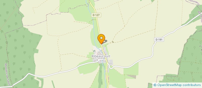 localisation de l'entreprise SCEA DE CLEUVRA à RIBEAUCOURT