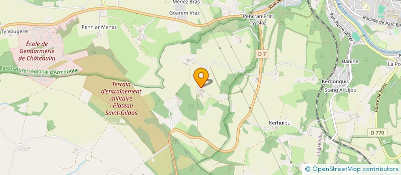 localisation de l'entreprise SCEA DE COAT NINON  PLOMODIERN