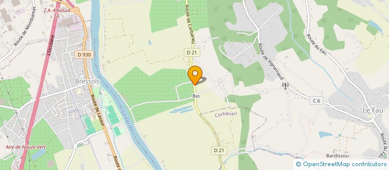 localisation de l'entreprise SCEA DE COMMARQUES  MONTAUBAN