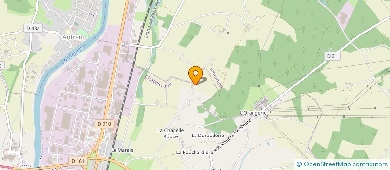 localisation de l'entreprise SCEA DE CORBERY à ANTRAN