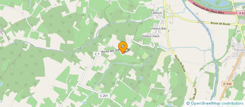 localisation de l'entreprise SCEA DE CORDES à MONTGAILLARD-EN-ALBRET