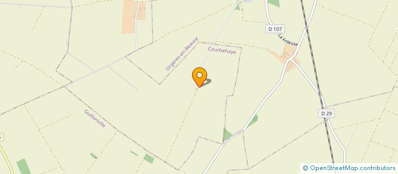 localisation de l'entreprise SCEA DE CORNIERES à COURBEHAYE
