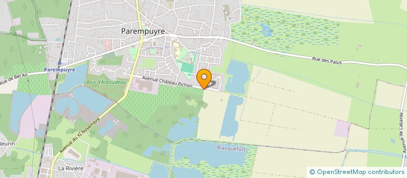 localisation de l'entreprise SCEA DE COTTIERE  PAREMPUYRE