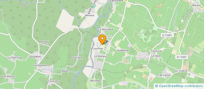 localisation de l'entreprise SCEA DE COUCHIRE à BOMMES