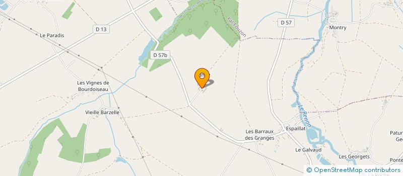 localisation de l'entreprise SCEA DE CUNGY à POULAINES