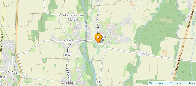 localisation de l'entreprise SCEA DE D'OLCE  VIC-EN-BIGORRE