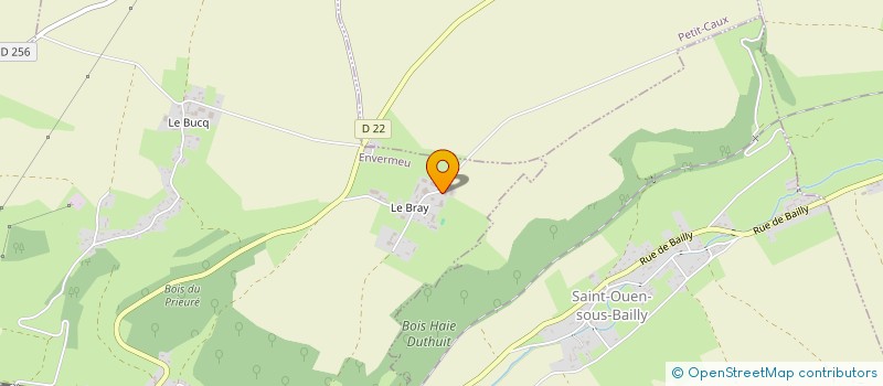 localisation de l'entreprise SCEA DE DOU BRAY  ENVERMEU