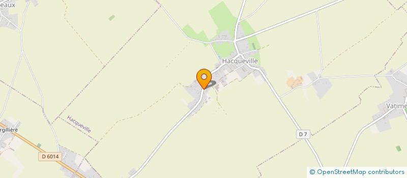 localisation de l'entreprise SCEA DE DOUX MESNIL  HACQUEVILLE