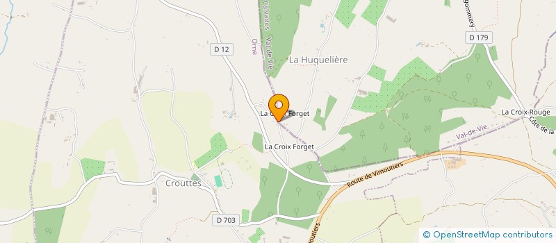 localisation de l'entreprise SCEA DE DUFA  VAL-DE-VIE