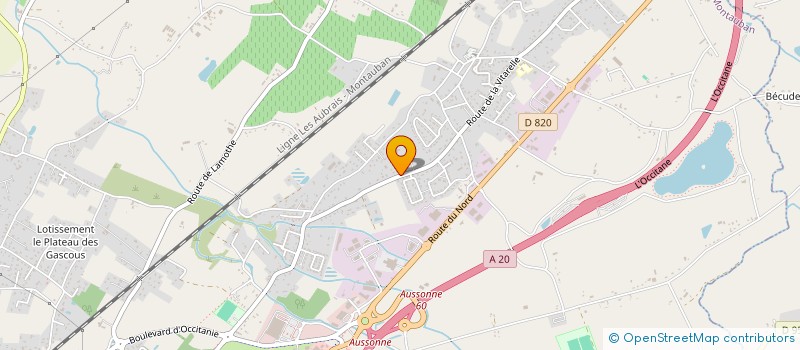 localisation de l'entreprise SCEA DE DUMONT à MONTAUBAN