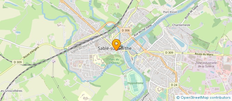 localisation de l'entreprise SCEA DE DURFORT  JUIGNE-SUR-SARTHE