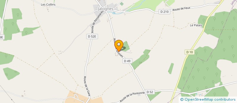 localisation de l'entreprise SCEA DE FAULIN à JALOGNES