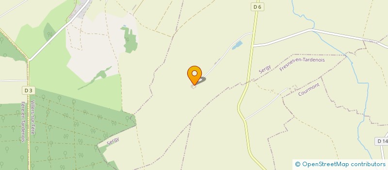 localisation de l'entreprise SCEA DE FAVIERES-DUWER  SERGY